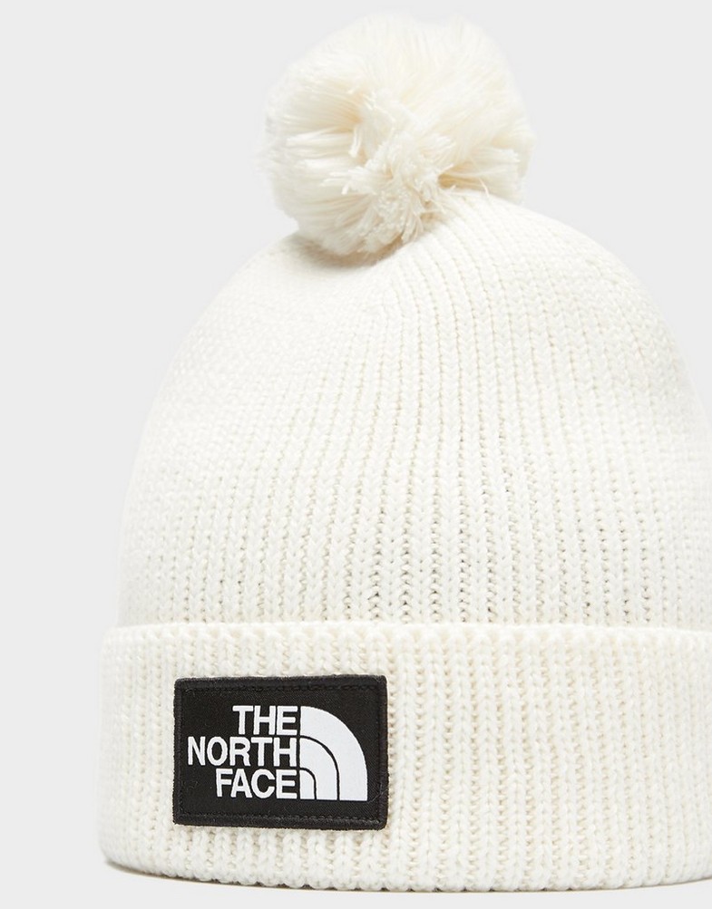 Дамска зимна шапка THE NORTH FACE ШАПКА TNF LOGO BOX POM BEANIE NF0A8CHFQLI1 Черен