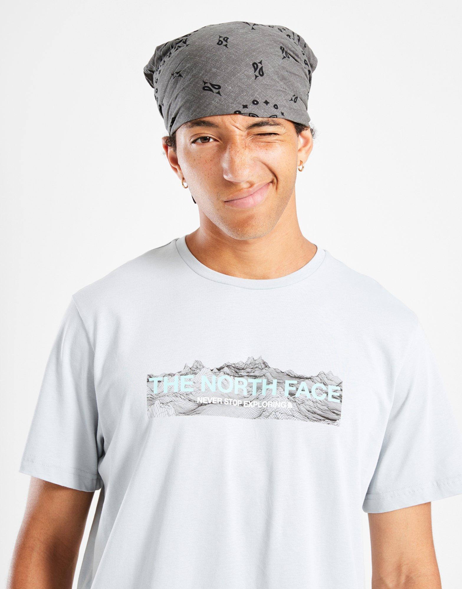 Чоловічі футболки THE NORTH FACE ФУТБОЛКА FRNT DIGI MTN T GRY NF0A8EH0A0M1 Сірий