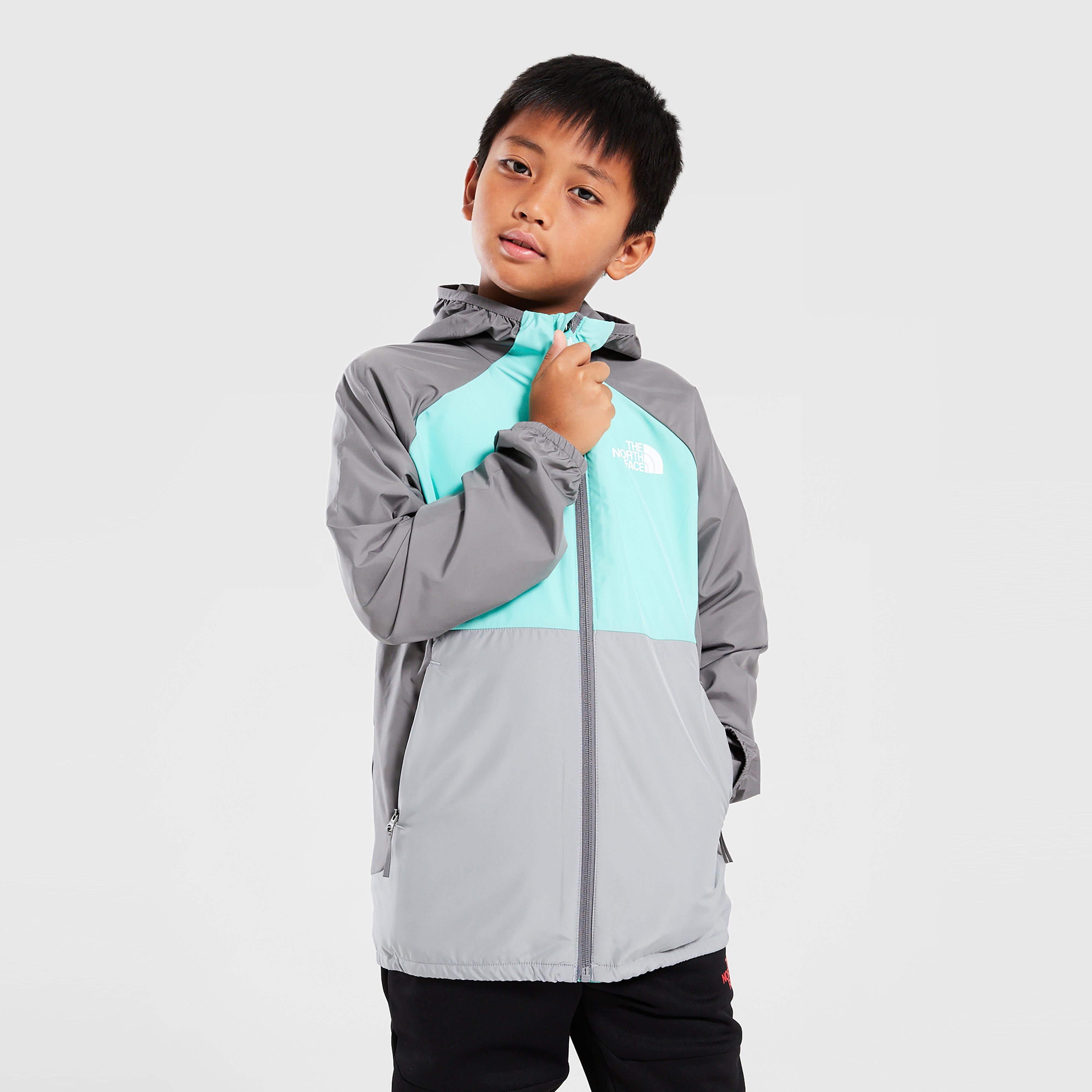 Gyerek kabát THE NORTH FACE KABÁT $WINDRUNNER GREY/TEAL
