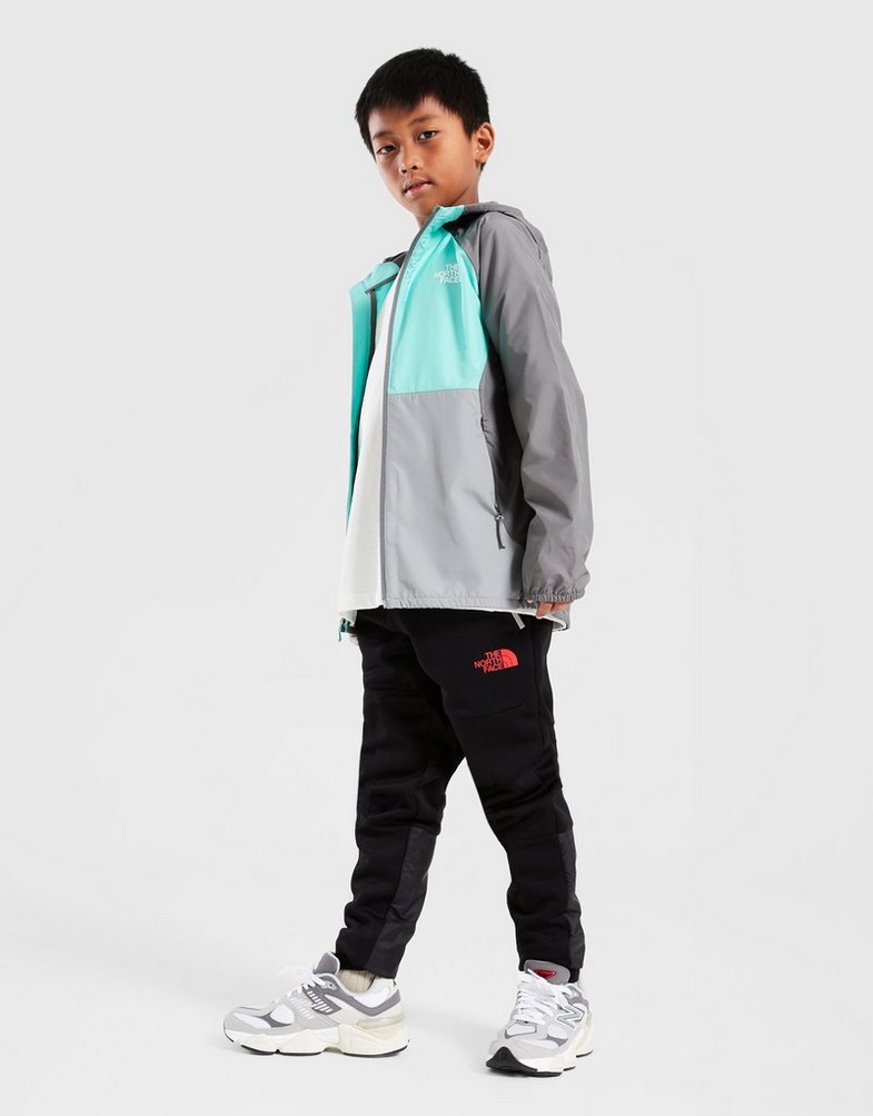 THE NORTH FACE KURTKA $WINDRUNNER GREY/TEAL NF0A8F701OL1 Szary