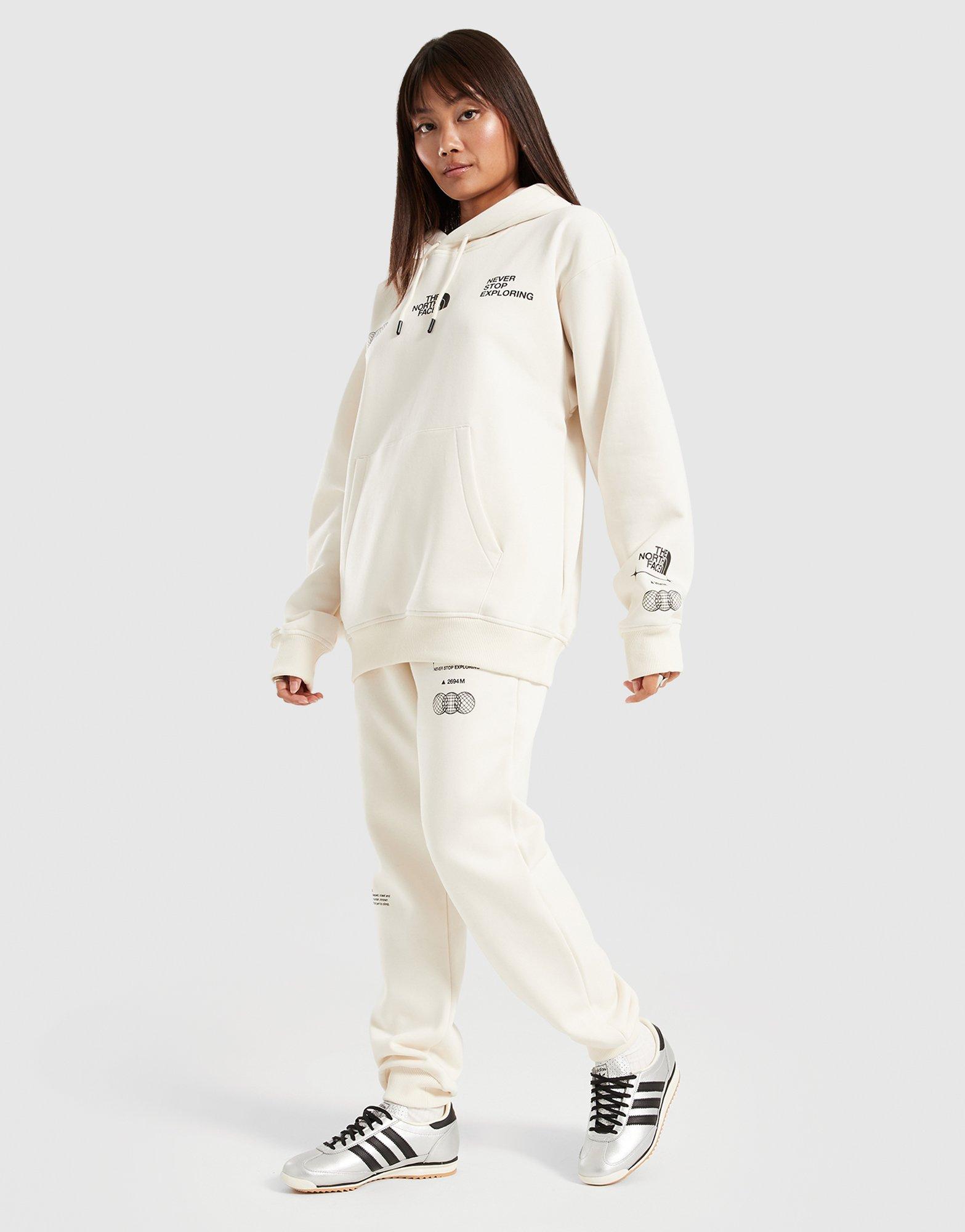 Ženski gornji dio trenirke THE NORTH FACE VESTA S KAPULJAČOM LOCATION OS HD NF0A8F7RQLI1 bež