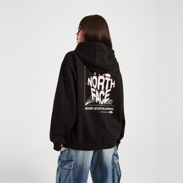 Bluză pentru femei THE NORTH FACE BLUZĂ CU GLUGĂ BALANCED COMP OS