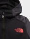 THE NORTH FACE КОФТА З КАПЮШОНОМ   $MITT FZ BLACK/RED