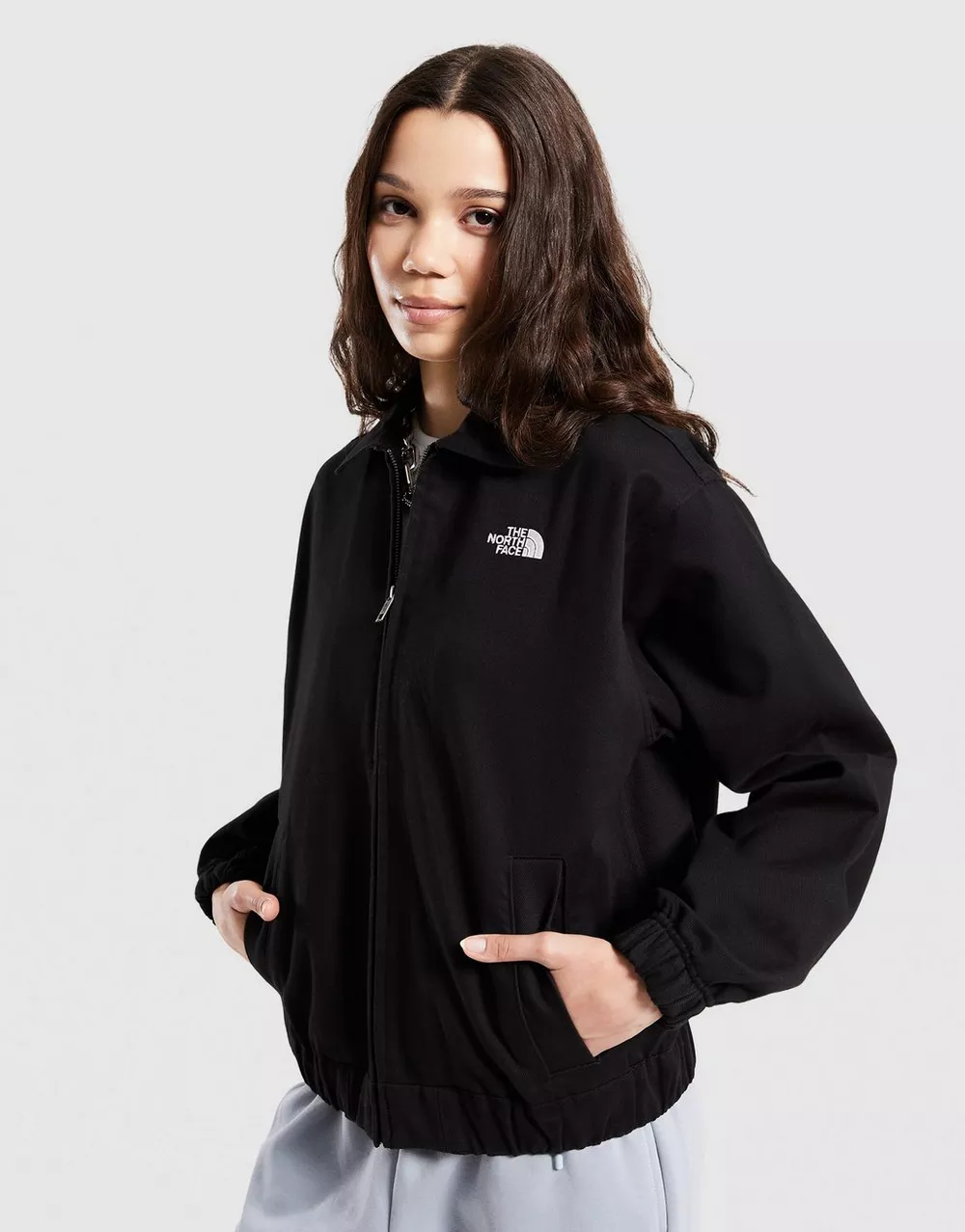 THE NORTH FACE КУРТКА W TWILL COLLARED BOMBER JKT, фото 1 з 4