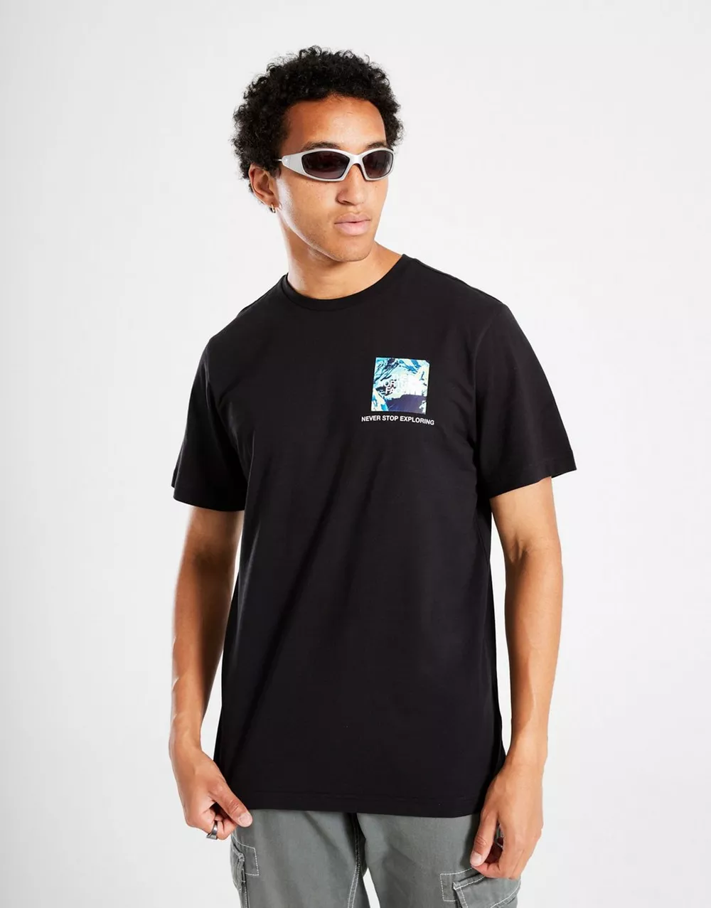 THE NORTH FACE ФУТБОЛКА HEAT MAP T BLK, фото 1 з 5