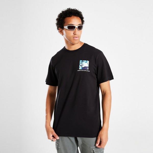 THE NORTH FACE T-SHIRT HEAT MAP T BLK