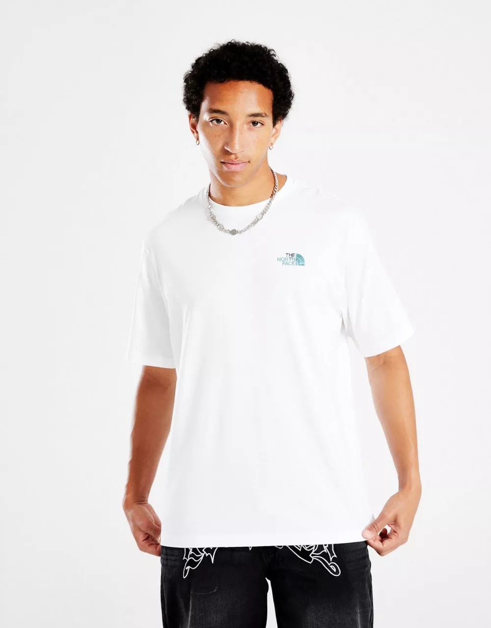 THE NORTH FACE ФУТБОЛКА BAL COMP OS T WHT, фото 1 з 4