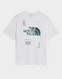 THE NORTH FACE T-SHIRT BAL COMP OS T WHT