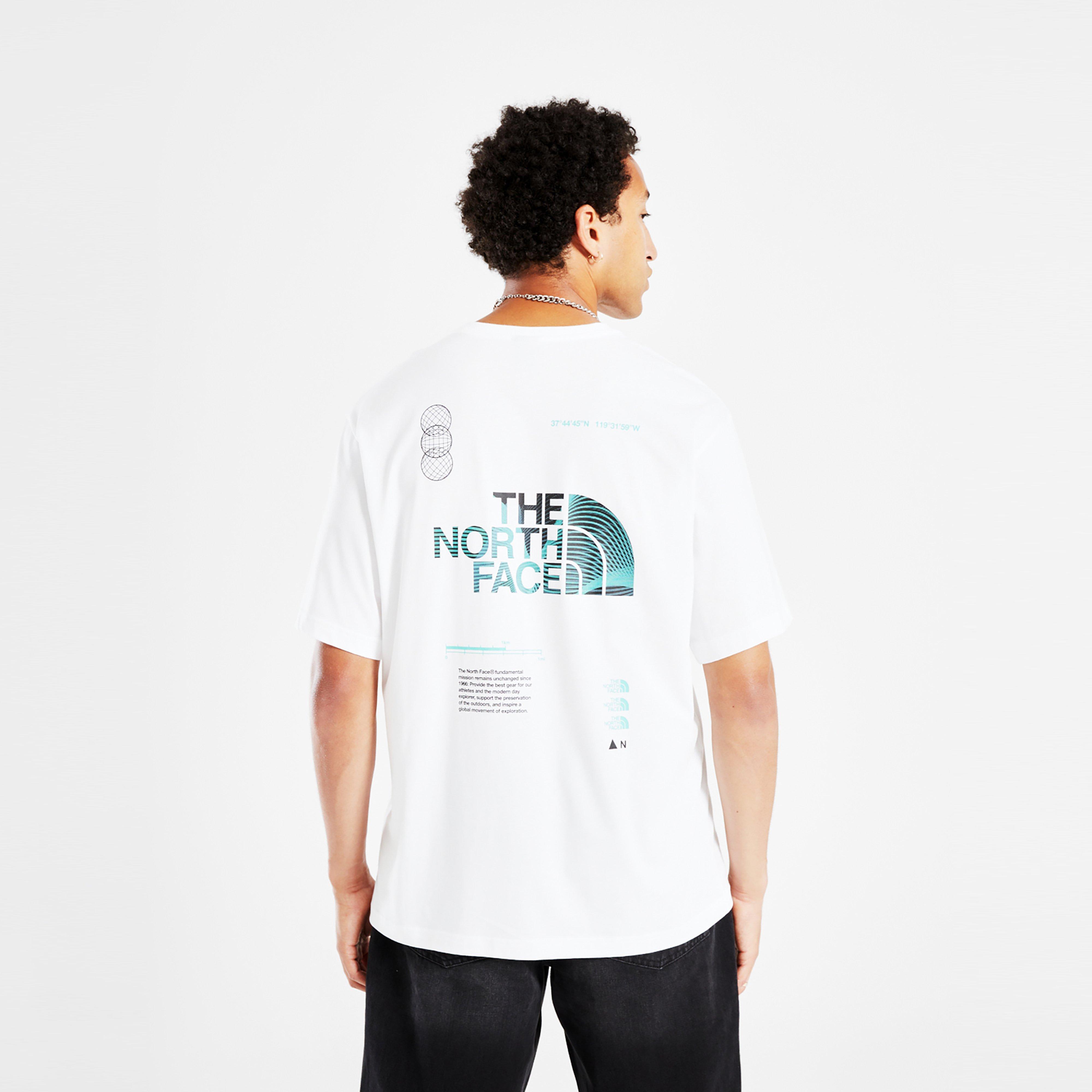 Koszulka, t-shirt męski THE NORTH FACE T-SHIRT BAL COMP OS T WHT