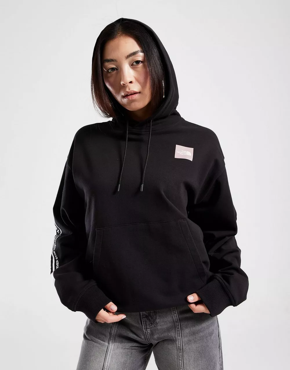 THE NORTH FACE КОФТА З КАПЮШОНОМ MTN BOX GRPH BLK, фото 1 з 5