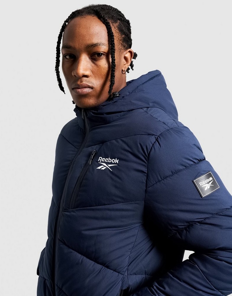 Reebok Stretch Puffer куртка блакитна OMRB1567 | JD Sports UA