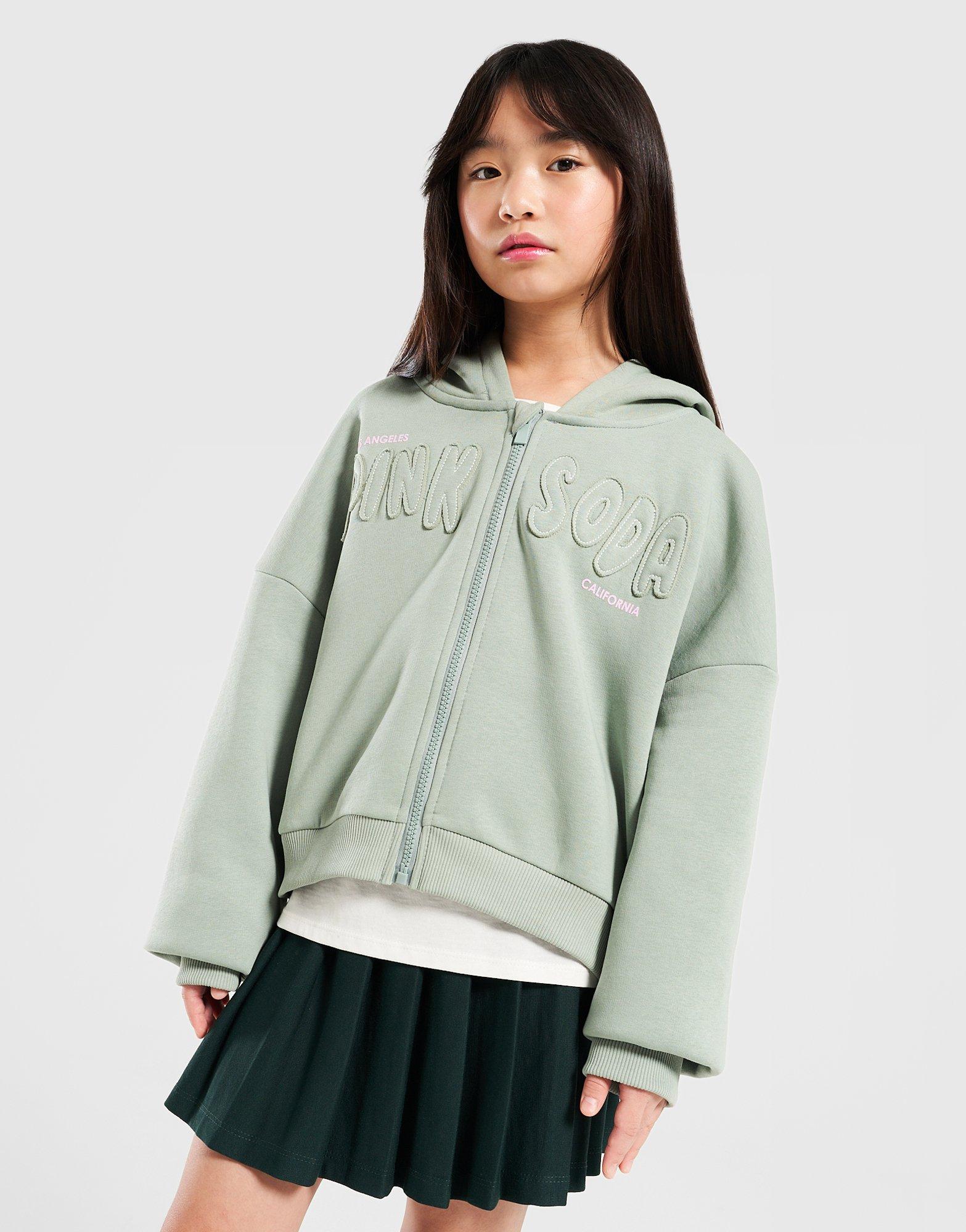 Pink&soda Bluza Rozpinana Z Kapturem Sage Crop