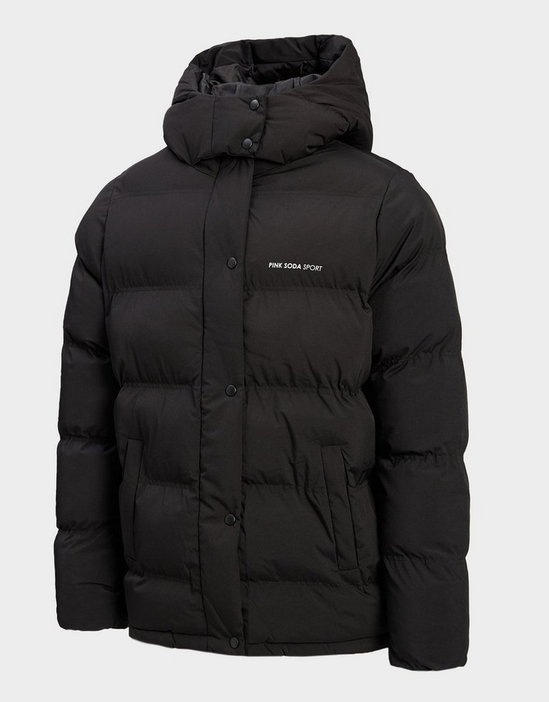 PINK SODA CALI PADDED W JACKET PSSTW11715 Чорний