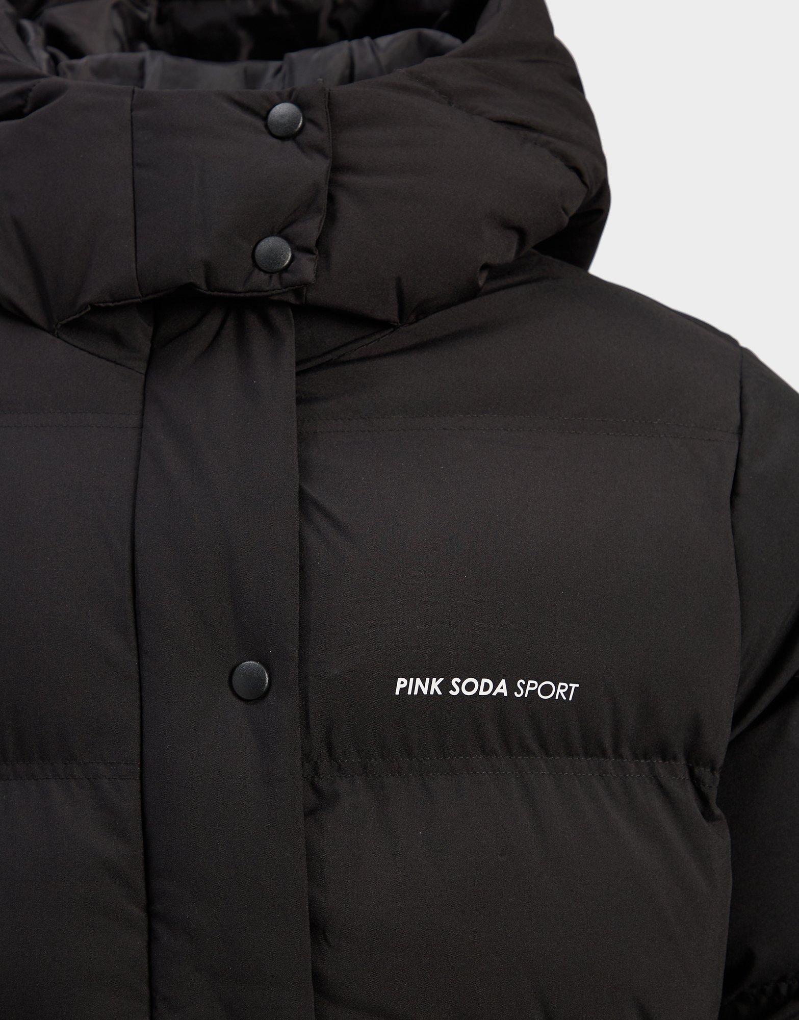 Női kabát PINK SODA CALI PADDED W JACKET PSSTW11715 Fekete