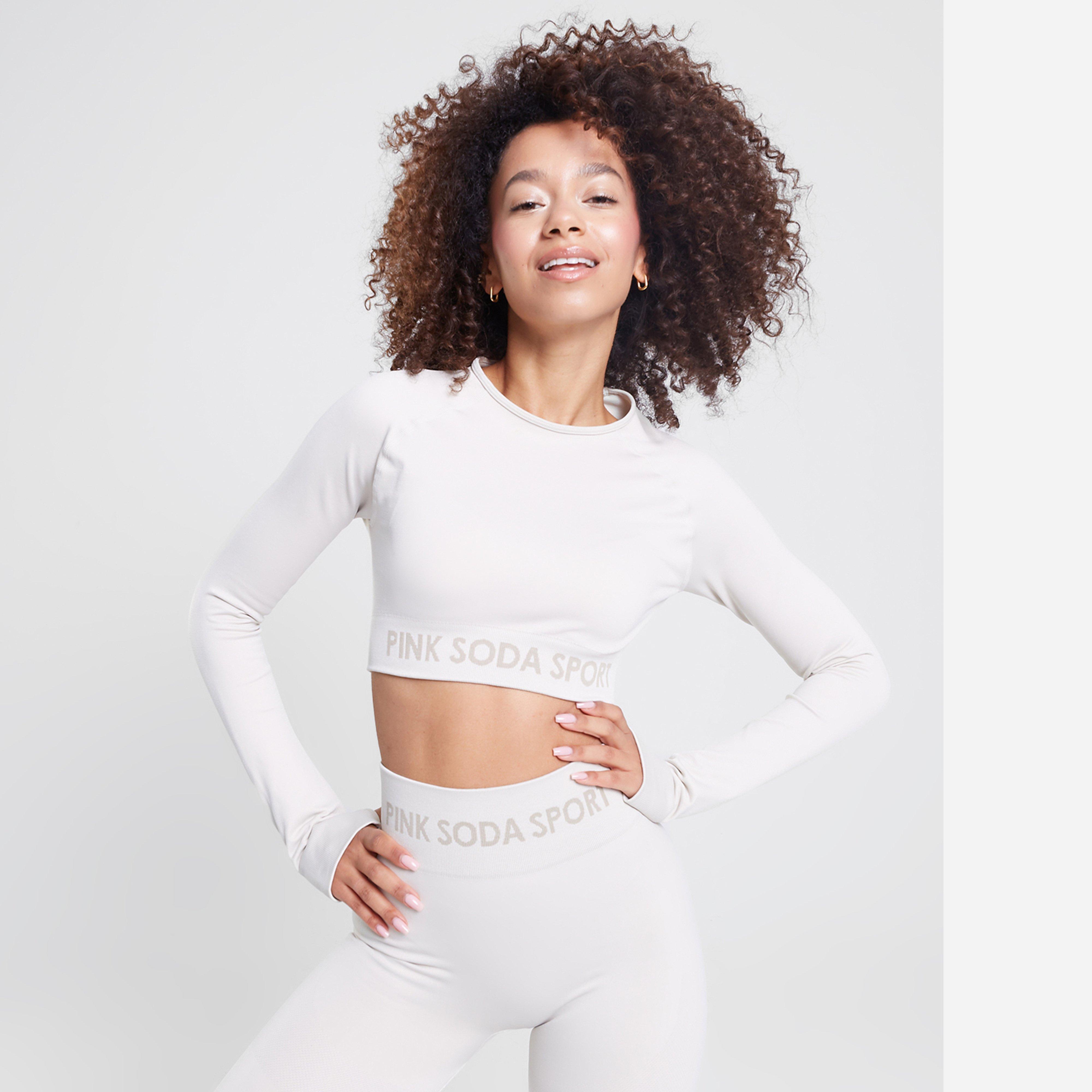 Moteriški marškinėliai be rankovių PINK SODA MARŠKINĖLIAI LOGO SMLS LS PMST