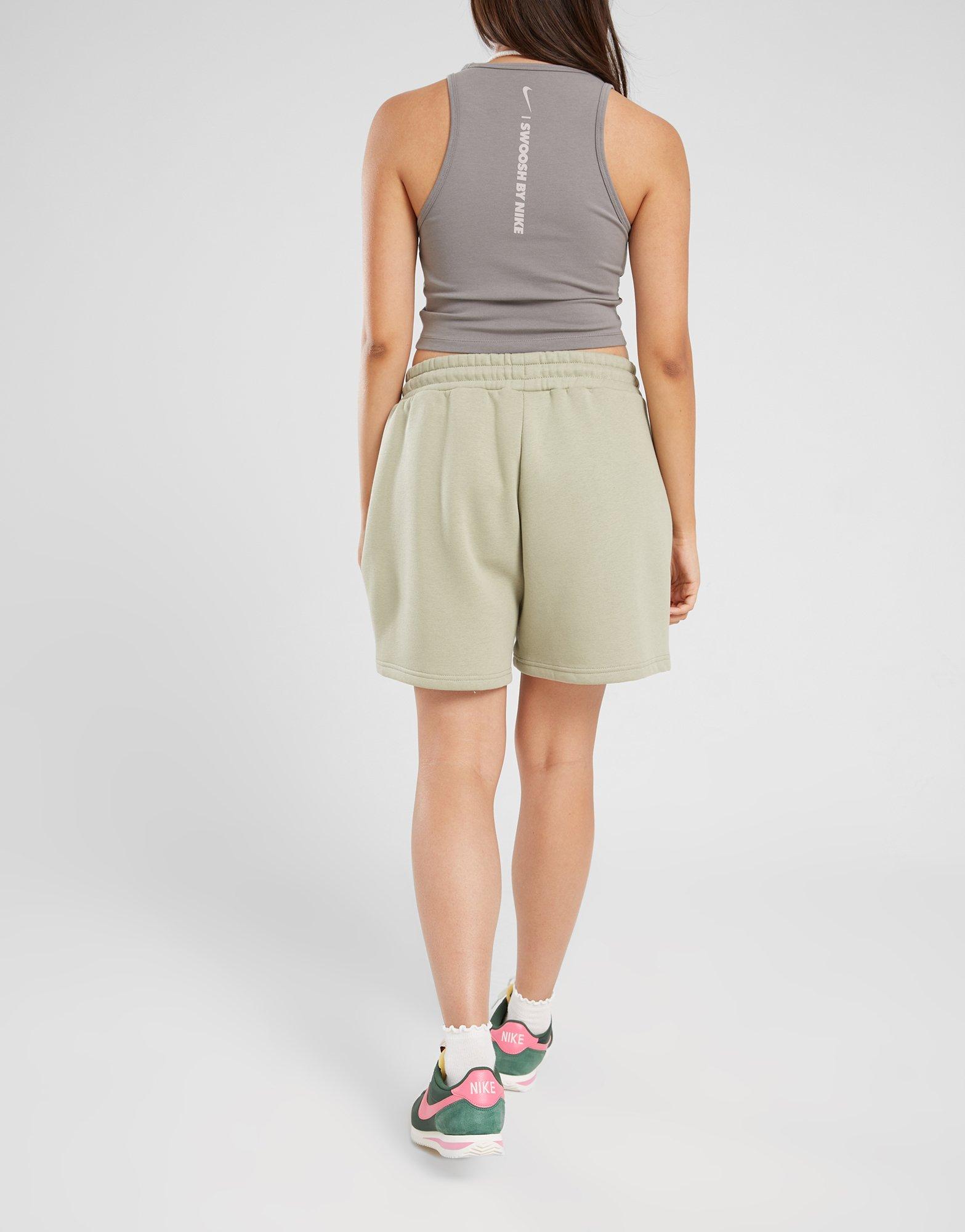 Pantaloni scurți pentru femei PINK SODA PANTALONI SCURȚI BATON FLC SH GREEN PSSTW11834271 Verde