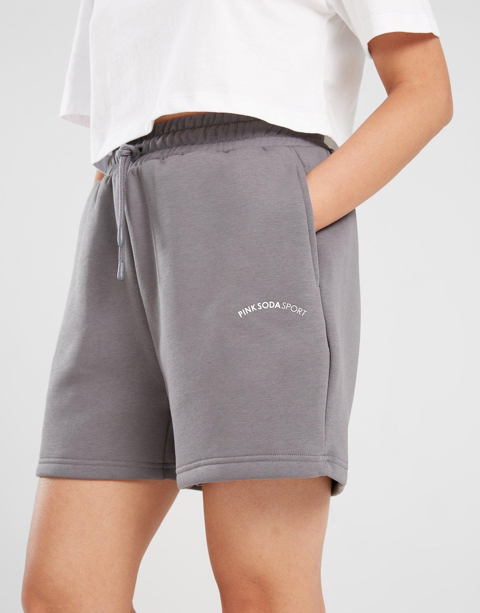 Dámské kraťasy PINK SODA ŠORTKY  BATON FLC SH IRON PSSTW11834273 Černá