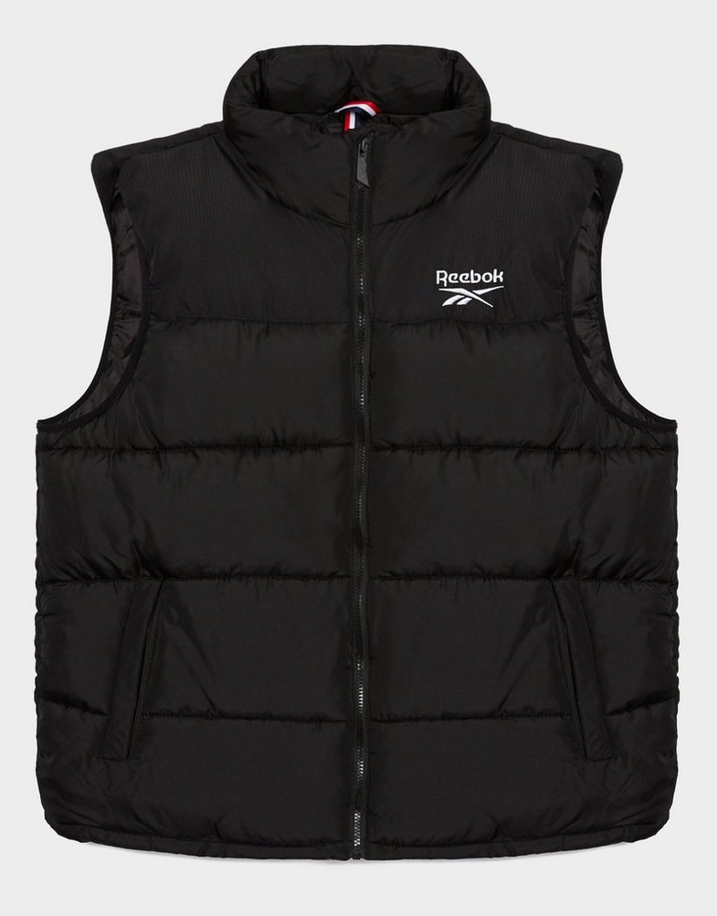 REEBOK BEZRĘKAWNIK PUFFER VEST RBO14920011 Czarny