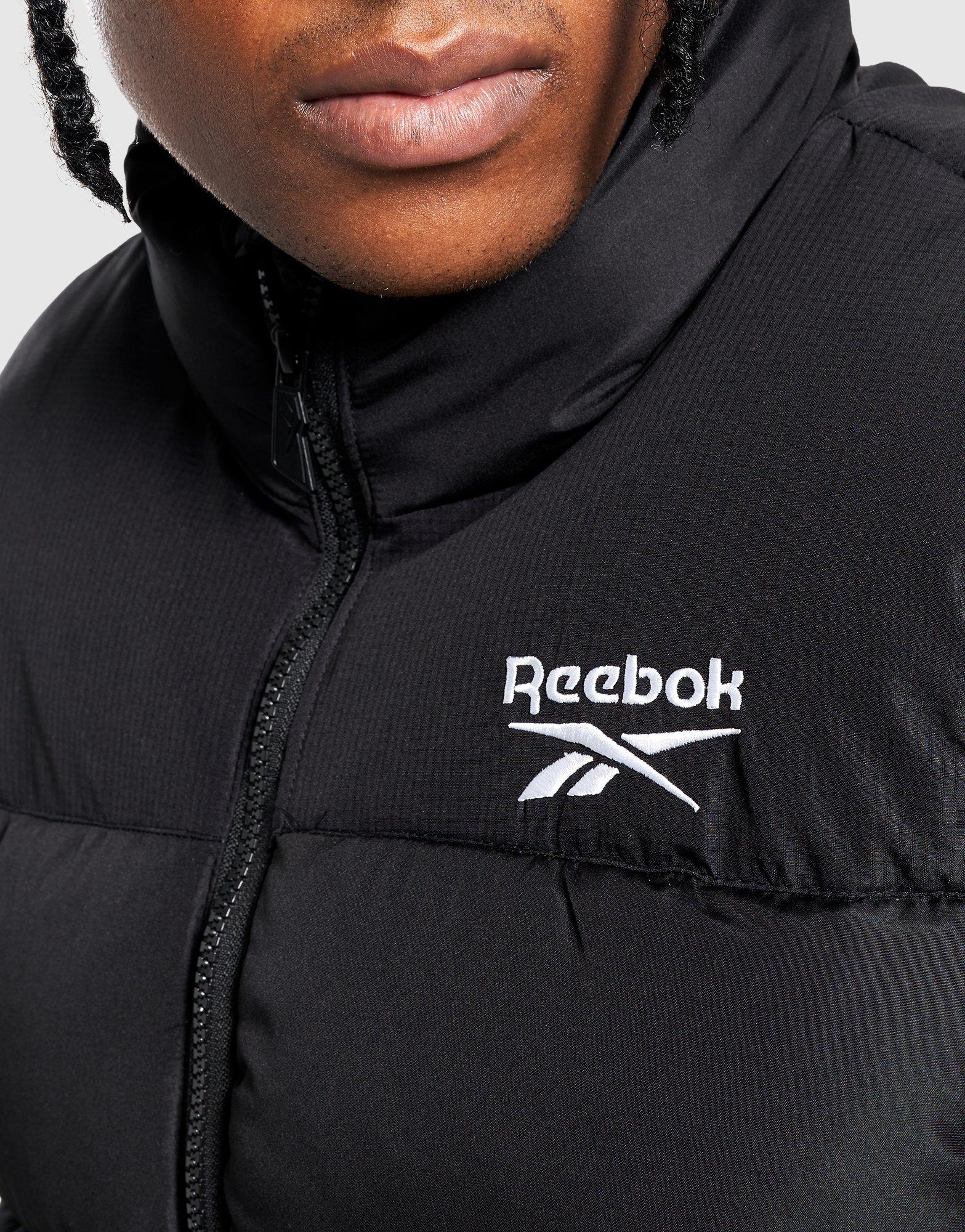 Pánska vesta REEBOK VESTA PUFFER VEST RBO14920011 Čierna