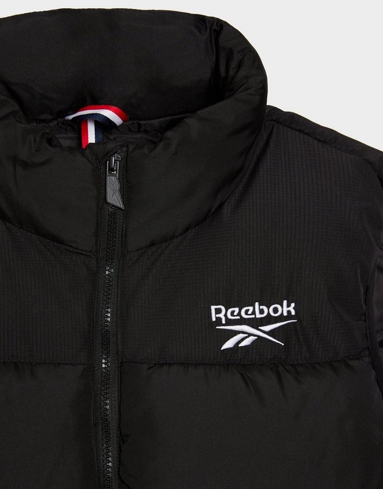 REEBOK BEZRĘKAWNIK PUFFER VEST RBO14920011 Czarny