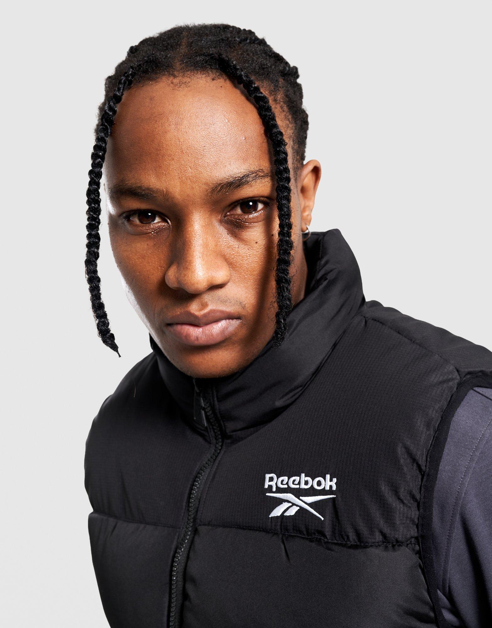 Pánska vesta REEBOK VESTA PUFFER VEST RBO14920011 Čierna