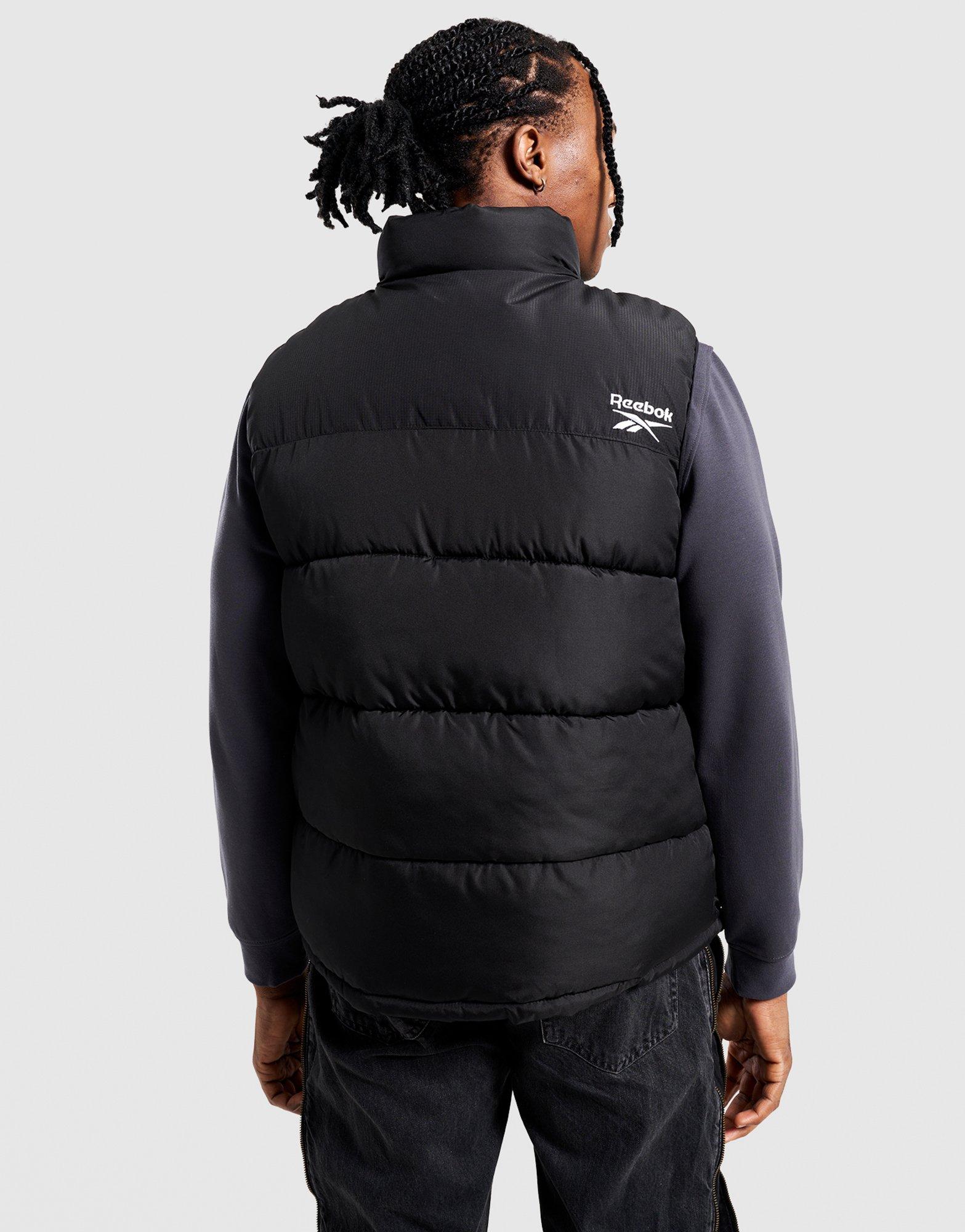 Pánska vesta REEBOK VESTA PUFFER VEST RBO14920011 Čierna