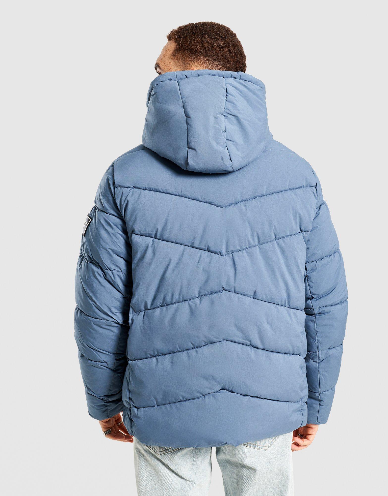 REEBOK КУРТКА ЗИМОВА STRETCH PUFFER JACKET OMRB1567_MINERAL BLU Темно-синій