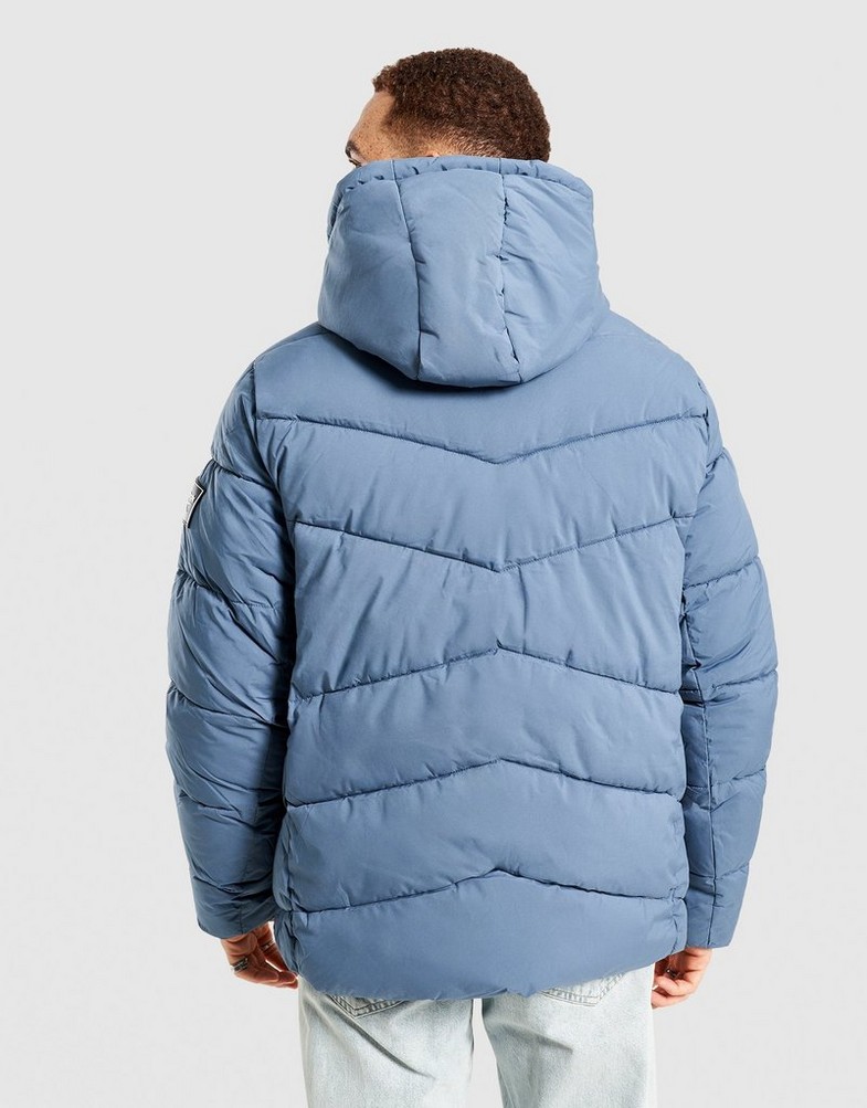 REEBOK JACHETĂ DE IARNĂ STRETCH PUFFER JACKET RBO15670286 Bleumarin