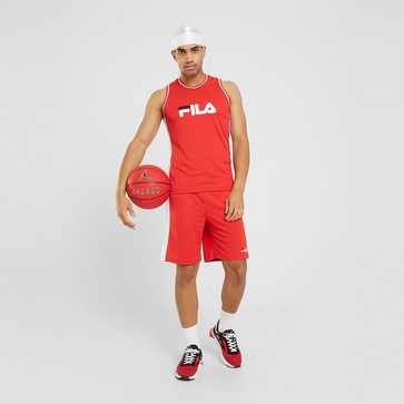 Top pentru bărbați FILA MAIOU REGGIE BBBAL VST RED