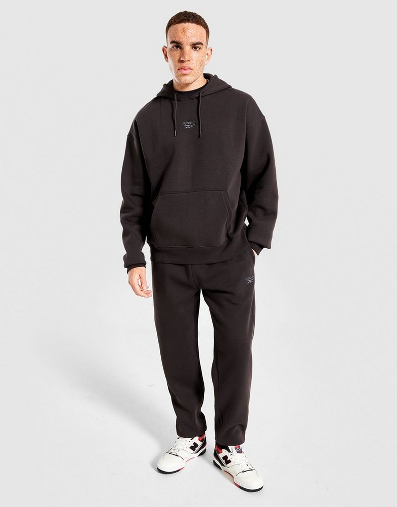 Férfi pulóverek REEBOK PULÓVER KAPUCNIS OTIS RK25095MGM100020 Fekete