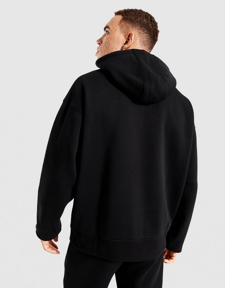 REEBOK BLUZĂ CU GLUGĂ BRYNE RK25096MGM100003 Negru