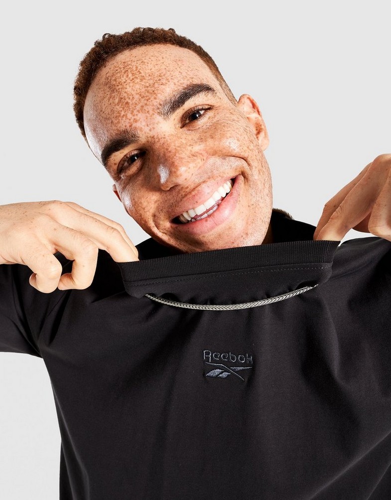 Tricou pentru bărbați REEBOK TRICOU ROBINSON RK25097MGM100020 Negru