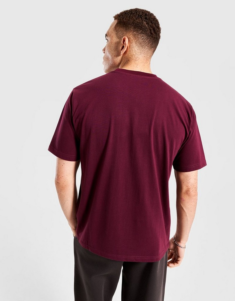 Férfi póló REEBOK PÓLÓ ROBINSON RK25097MGM100050 Bordó