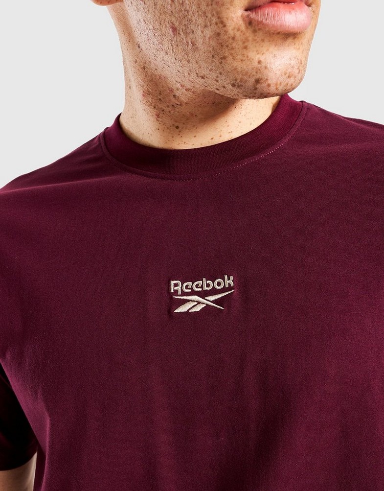 Férfi póló REEBOK PÓLÓ ROBINSON RK25097MGM100050 Bordó