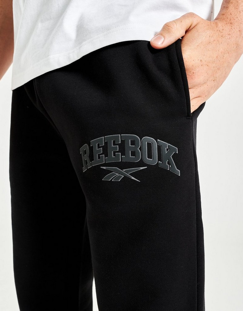 Pánske nohavice REEBOK NOHAVICE  WELLER RK25100MGM100003 Čierna