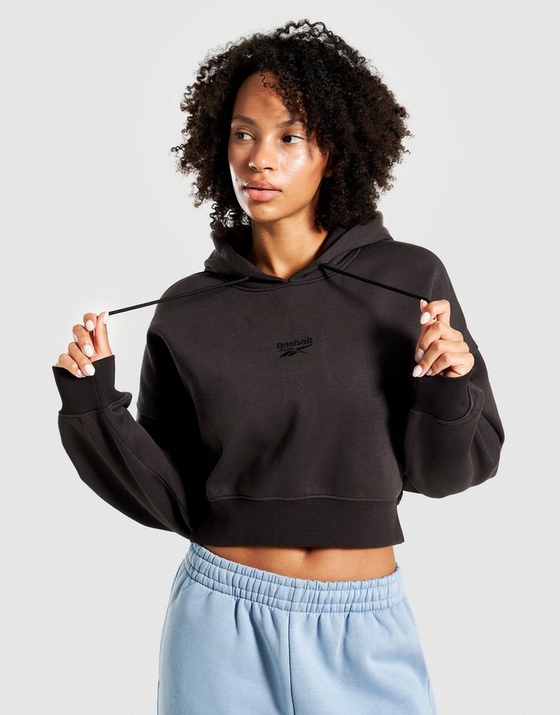 Női pulóver REEBOK PULÓVER KAPUCNIS DAISY RK25101MGW100020 Fekete