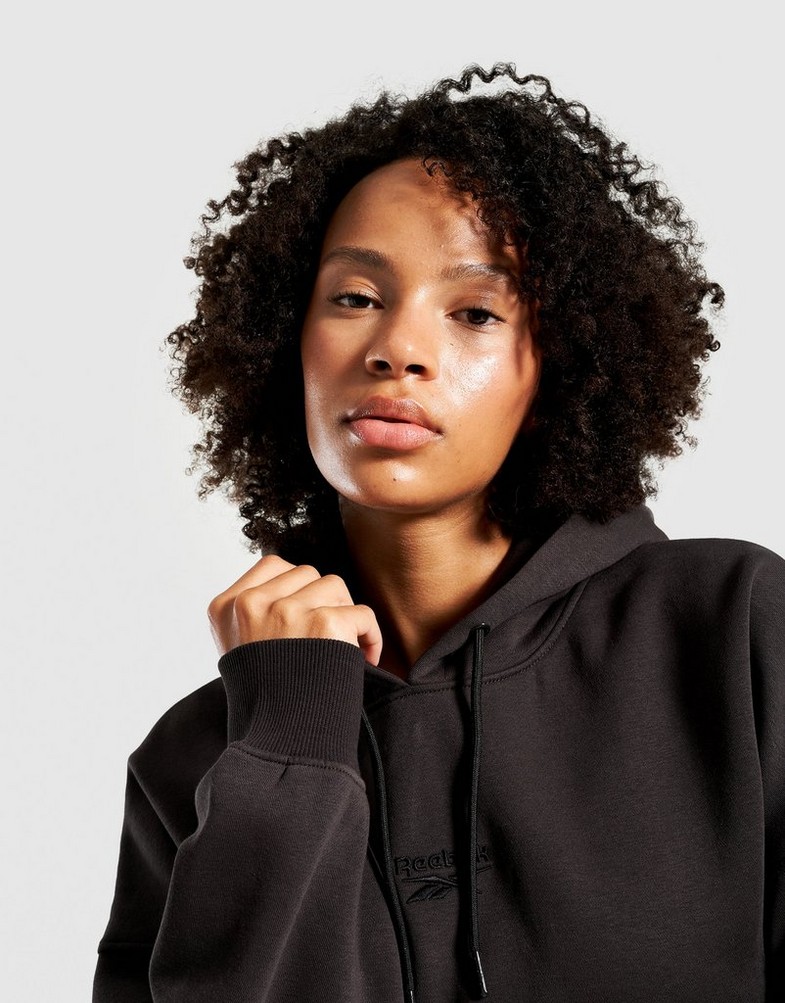 Női pulóver REEBOK PULÓVER KAPUCNIS DAISY RK25101MGW100020 Fekete
