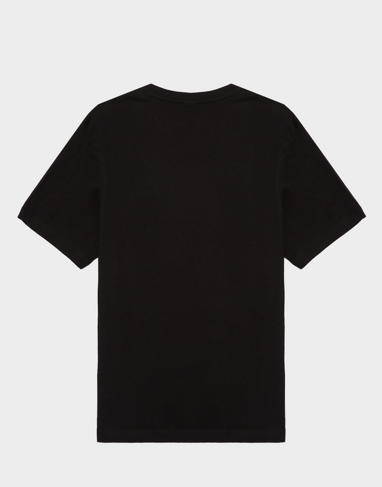 Koszulka, t-shirt męski REEBOK T-SHIRT SLYVAIN RK25444MGM100003 Czarny