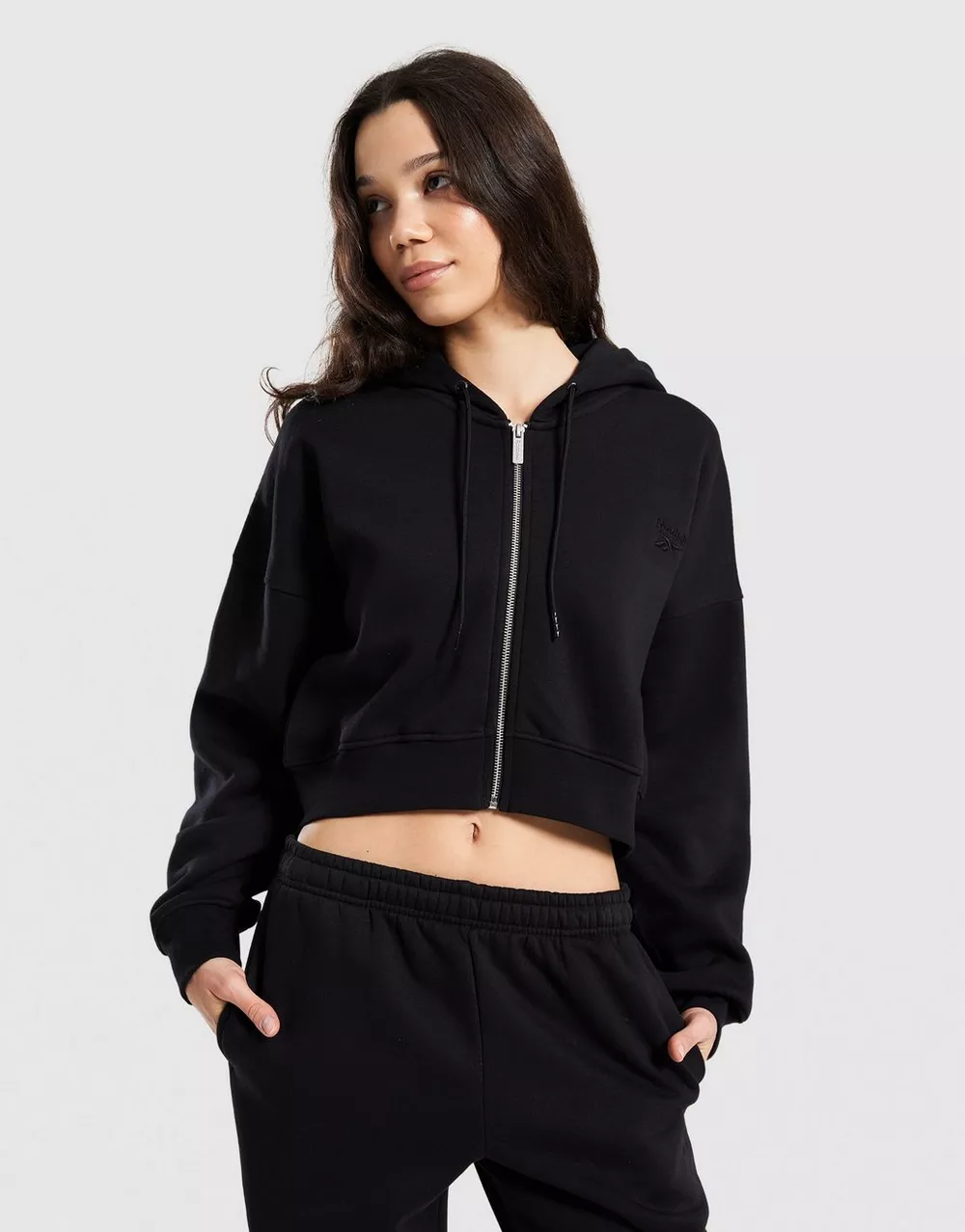 REEBOK КОФТА НА БЛИСКАВЦІ   З КАПЮШОНОМ LILIAN HOODIE, фото 1 з 4