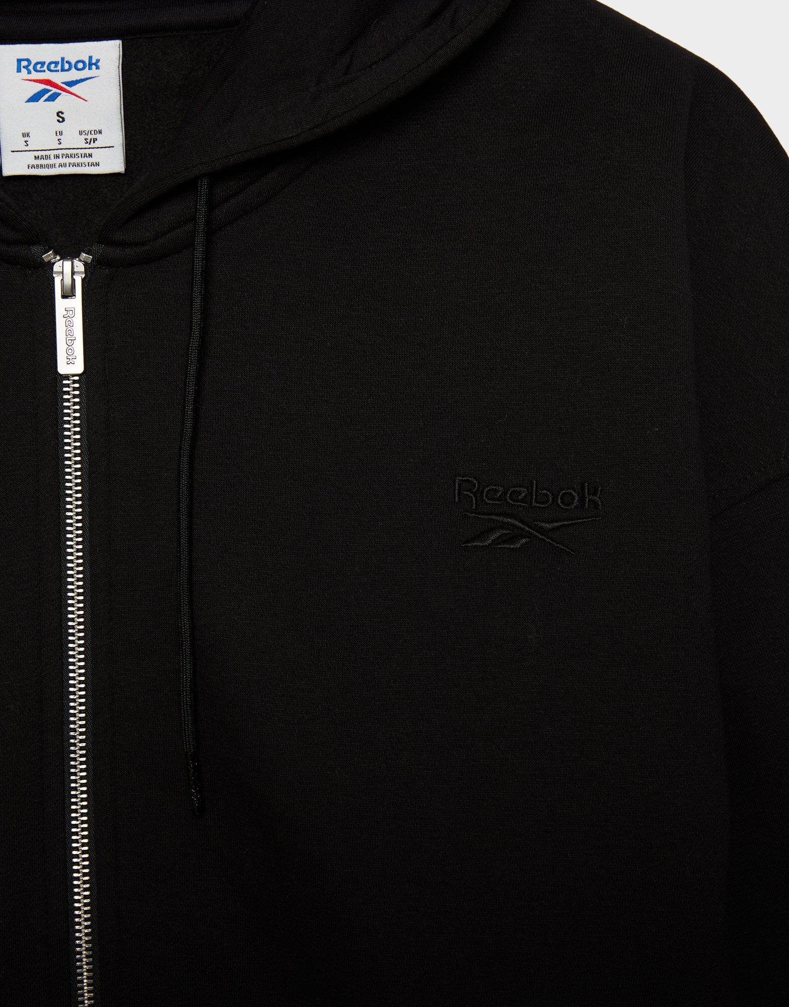 Bluza damska REEBOK BLUZA ROZPINANA Z KAPTUREM LILIAN HOODIE RK25539MGW100003 Czarny