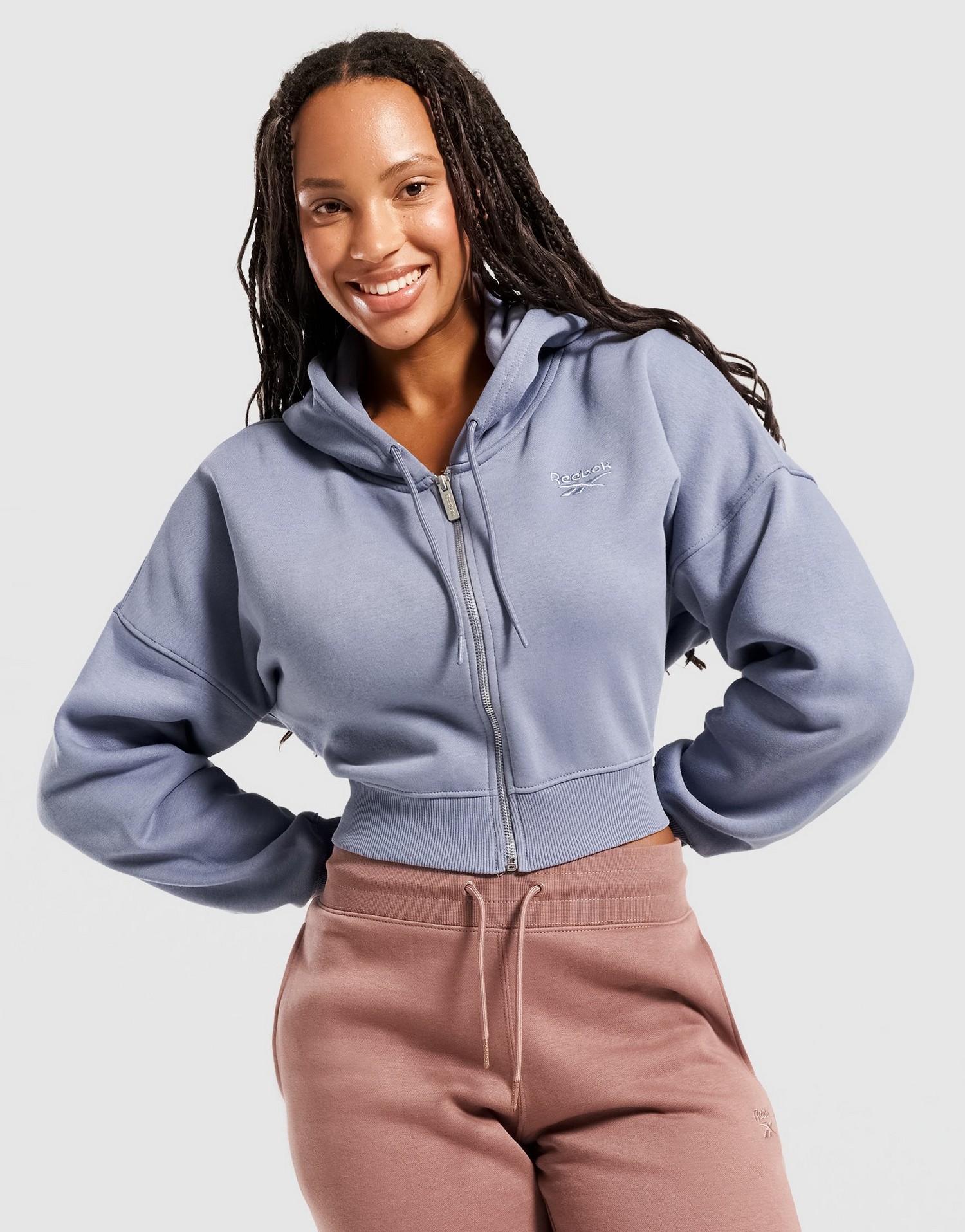 Reebok Bluza Rozpinana Z Kapturem Pernille