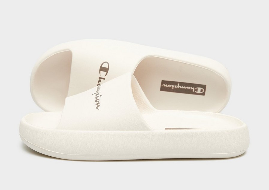 Șlapi de damă CHAMPION SOFT SLIPPER SLIDE S11807WW001 Bej