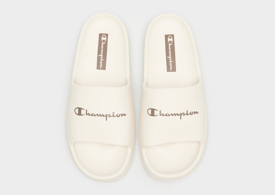 Șlapi de damă CHAMPION SOFT SLIPPER SLIDE S11807WW001 Bej