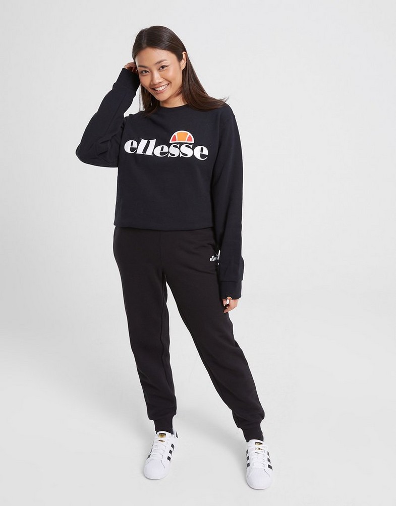 Dámske nohavice ELLESSE NOHAVICE  MAJANA JOG PANT BLK SGP16457011 Čierna