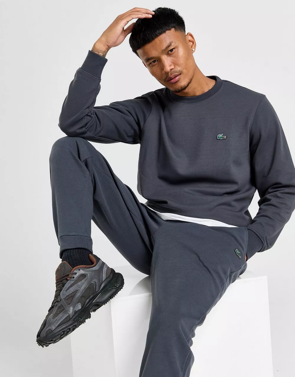 LACOSTE КОФТА НА БЛИСКАВЦІ URBAN SWEATSHIRT, фото 1 з 5