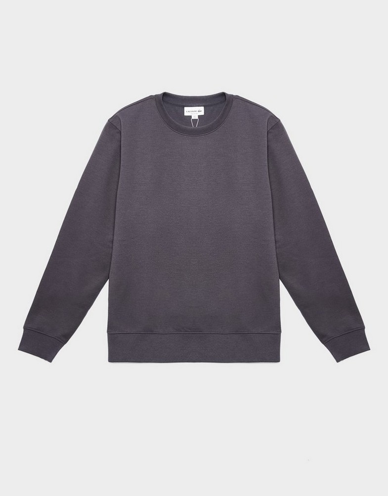 Pánska mikina LACOSTE MIKINA URBAN SWEATSHIRT SH5127S5T Sivá