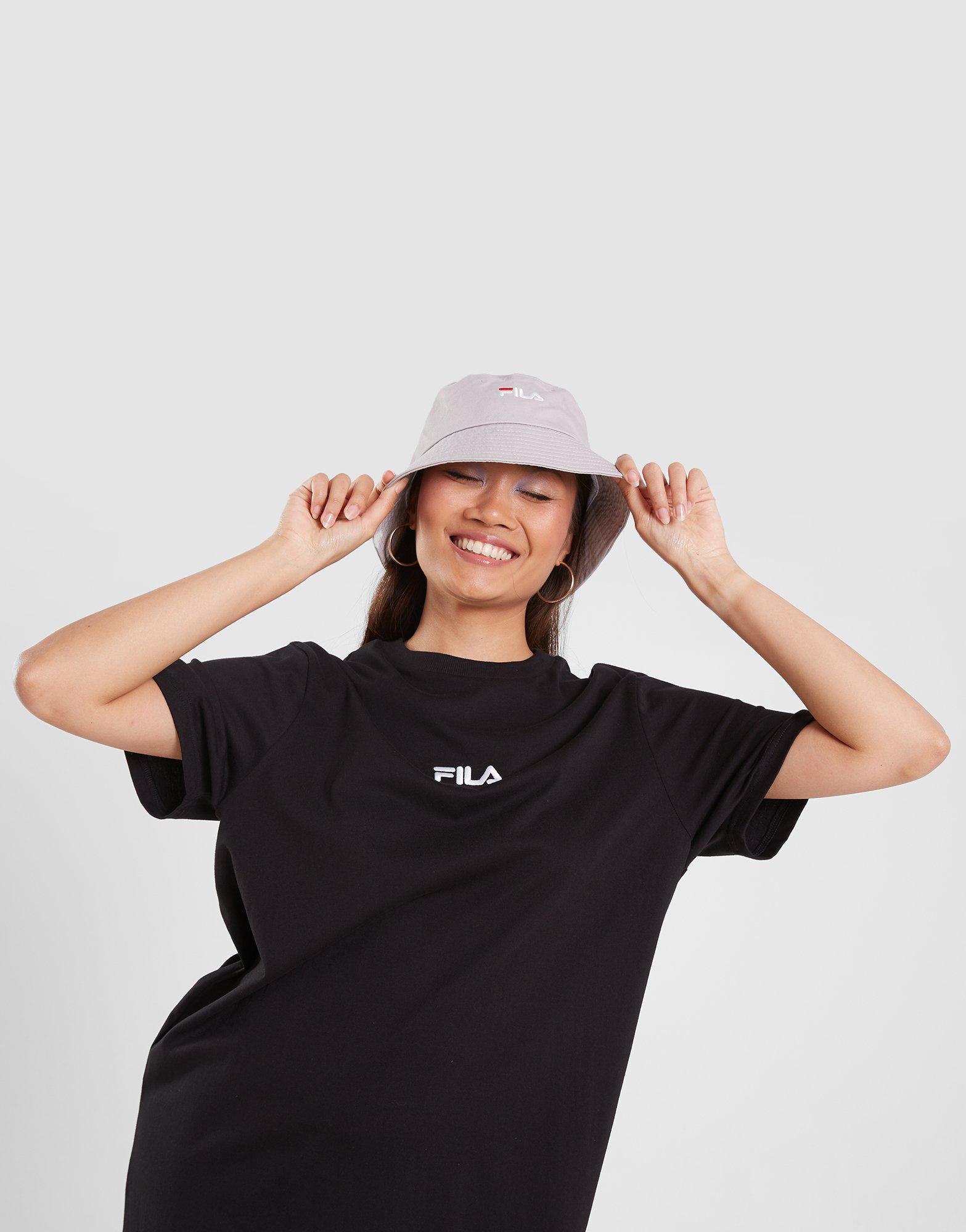 Moteriška suknelė FILA SUKNELĖ SHANON TEE DRS BLK SHANONSS23JDMBLK Juoda