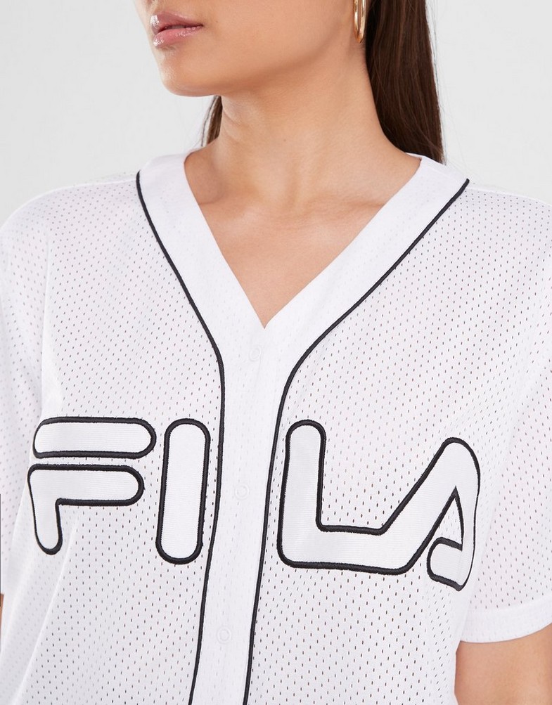 FILA СОРОЧКА SHANVI BB SHRT WHT SHANVISS23JDMWHT Білий