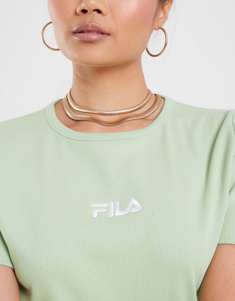 Дамска тениска FILA ТЕНИСКА SHARON CRP TEE KHK SHARONSS23JDMKHK Каки