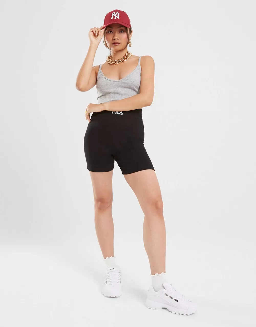 FILA ШОРТИ SHELLY CYC SHT BLK, фото 1 з 5